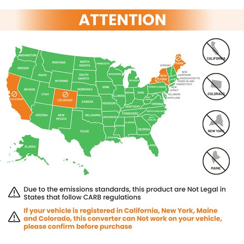 Exhaust Manifold & Catalytic Converter Assembly Pair for Toyota 4.0L V6 New - Bild 2 von 12