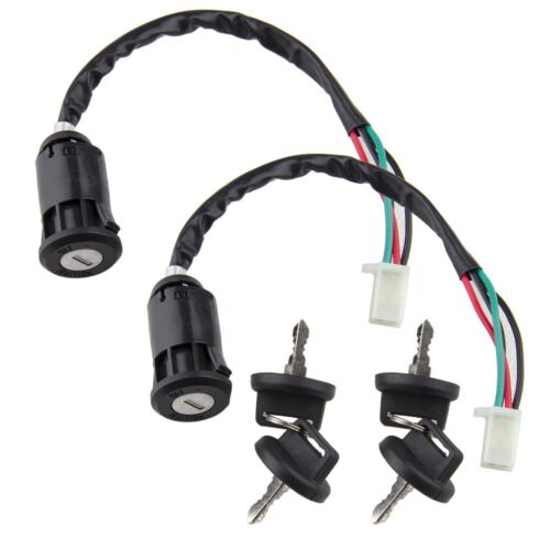 Universal Motorcycle Ignition Switch with Keys for Most Motorcycle ATV Car US - Picture 2 of 9