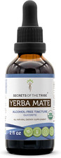 Yerba Mate USDA Organic Tincture  Alcohol-Free Extract, High-Potency Herbal ...