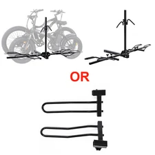 Fat /Narrow Tires Bike Rack Carrier Vehicle Mount Truck Hitch Heavy Duty Folding