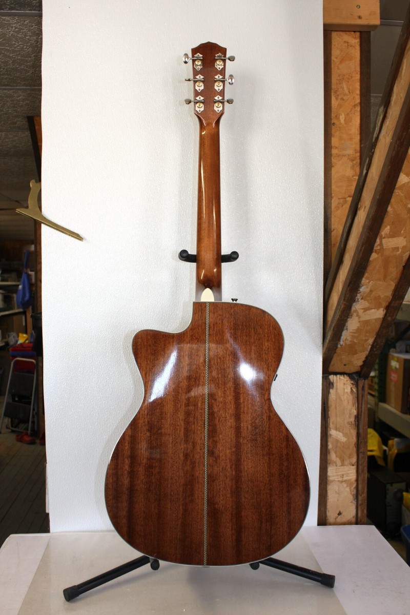 Fender Paramount PM-3C Triple-0 All-Mahogany Natural Acoustic