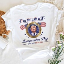 Donald Trump Inauguration Day 2025 Shirt, 47th US President Inauguration Sweater