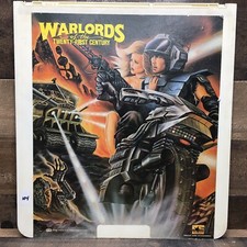 WARLORDS OF THE 21st CENTURY CED RCA SelectaVision VideoDisc, Untested