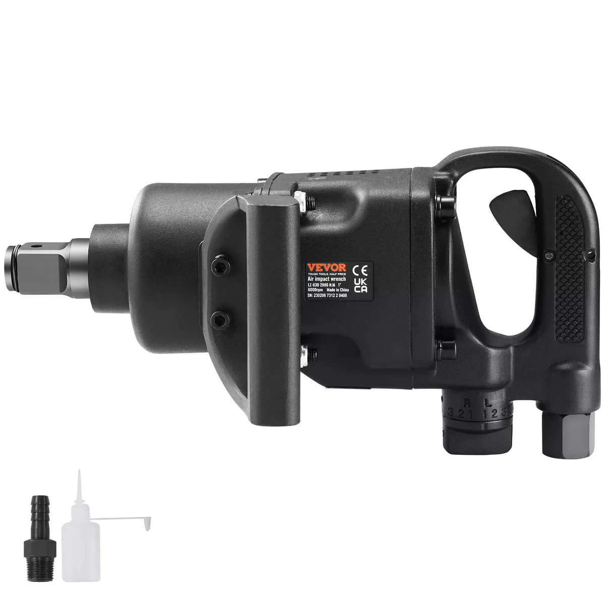 Hammer torque wrench outlet