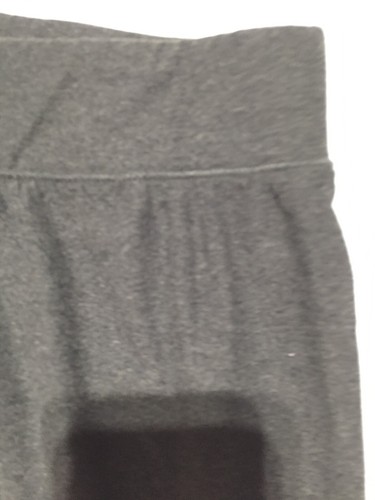 Maurices Pants Womens L Charcoal Gray Stretch Elastic Waist Lightweight - Picture 2 of 7