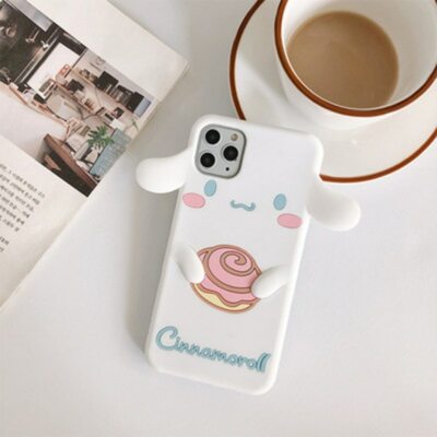 Kawaii My Melody Cinnamoroll Case For 12 13 14 mini Max XS X