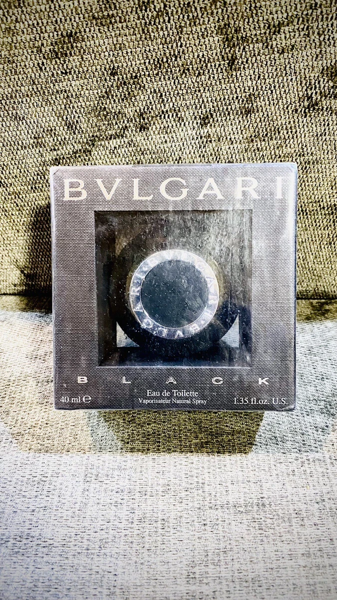 Bvlgari Black EDT 40 Ml Twisted Cap Old O.G Vintage Formula Discontinued