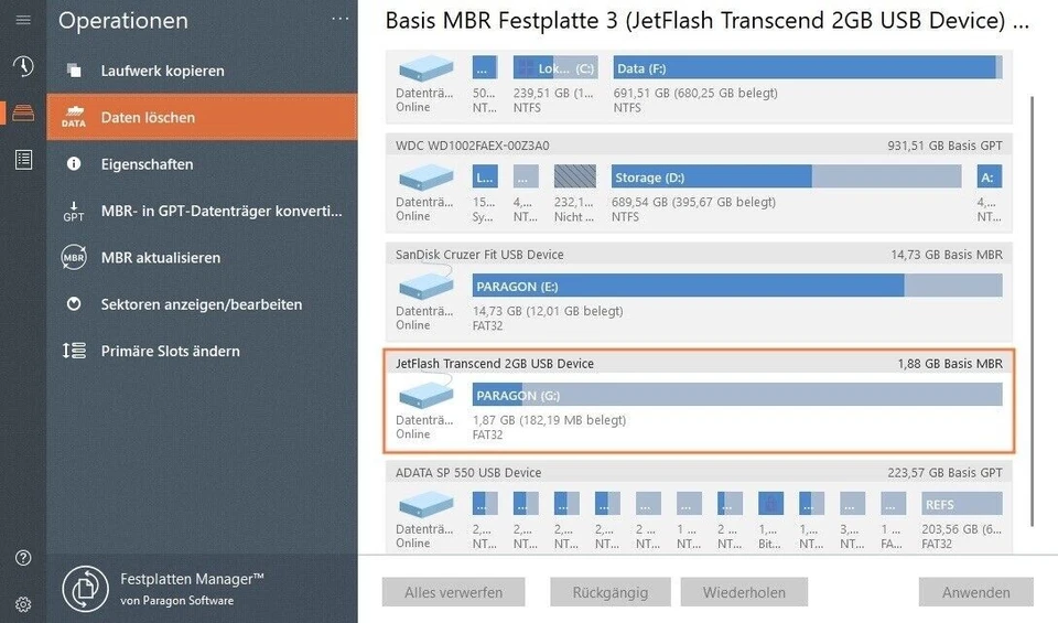 Paragon Festplatten Manager 17 Advanced Version 1-PC / Dauerlizenz / Key (ESD) - Bild 4 von 4