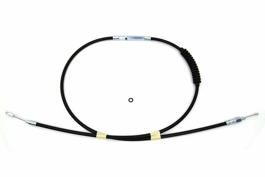 69.25" Black Vinyl Clutch Cable for Harley Davidson by V-Twin