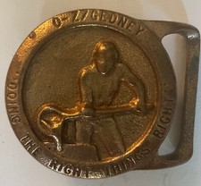 Vintage Belt Buckle - O.Z. Gedney Manufacturing Company