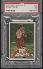 1951 Topps Ringside Boxing Set Break #95 Gene Tunney PSA 5 EX Low Pop Tough Card