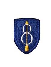 8th Infantry Division U.S. Army Shoulder Patch Insignia