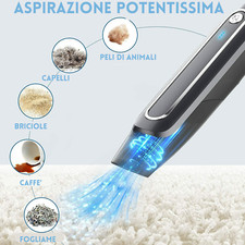 Mini Aspirapolvere Portatile Ricaricabile CASA – Senza Fili Per Auto E Casa Con Soffiatore
