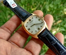 ORIGINAL VINTAGE CITI ZEN GOLD PLATED *VERY NICE AND GOOD WORKING* RARE ITEM