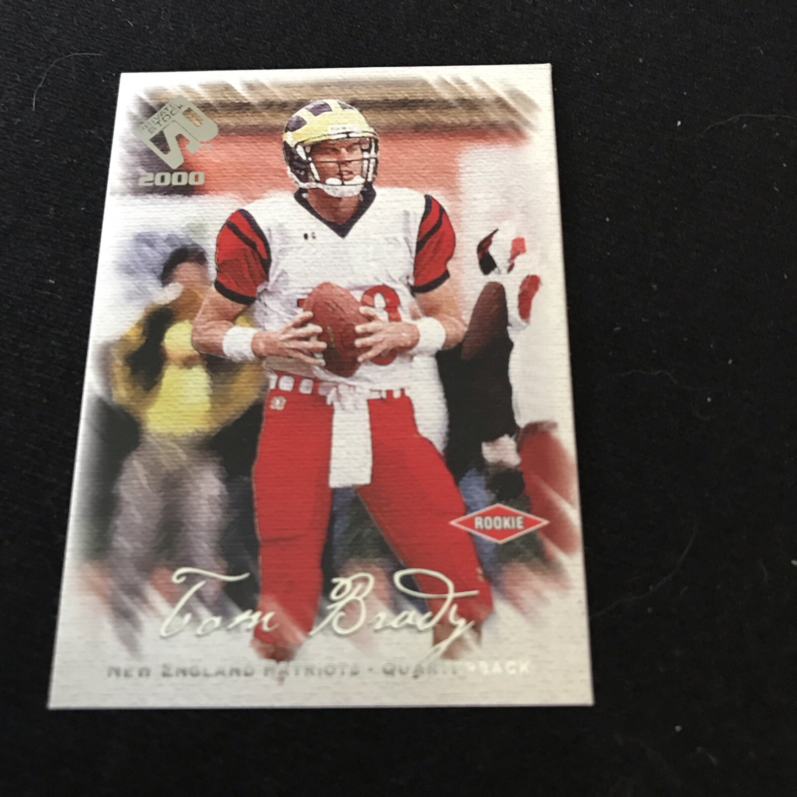 Tom Brady 2000 Private Stock Retail Rookie SP 490/650 #128