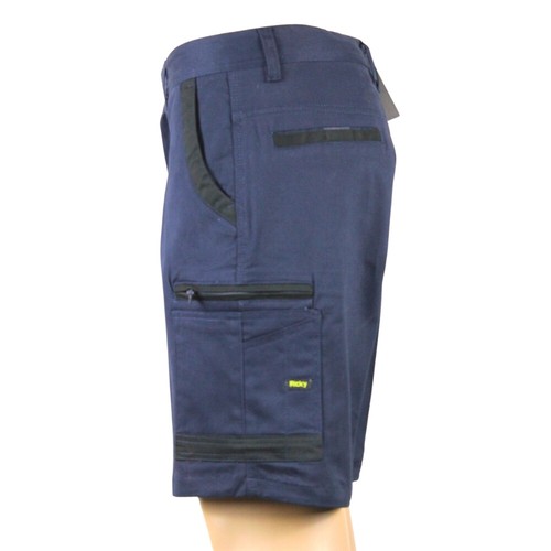 Men's Cotton Drill Workwear Cargo Shorts | Work Men's Shorts - Picture 9 of 13