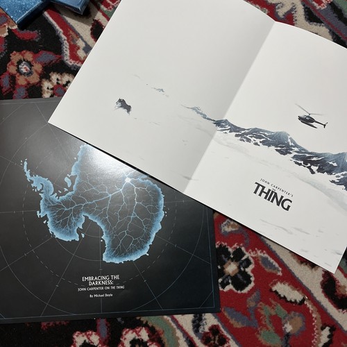 The Thing Trapped In Ice Deluxe Edition Waxwork Records Deep Blue 1st Press 2017 - Picture 8 of 10
