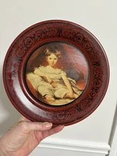 1974 The Ohio Art Company “Master Ainslie” Tin Wall Plate