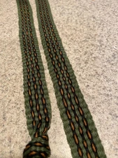 muzzle loader powder horn mountain man strap rendezvous reenactment sling 