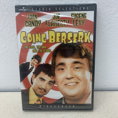 NEW DVD Going Berserk John Candy Eugene Levy Joe Flaherty Comedy FACTORY SEALED