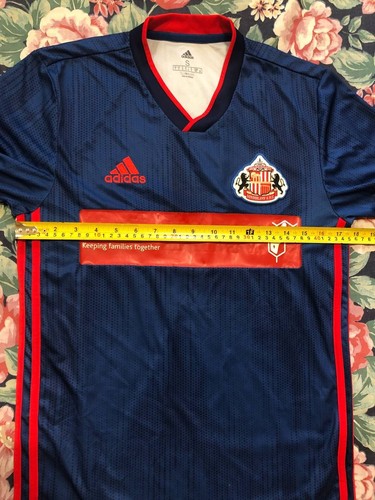 SUNDERLAND 2019 2020 AWAY FOOTBALL SHIRT SOCCER JERSEY ADIDAS S SunFaded Rare - Picture 4 of 16