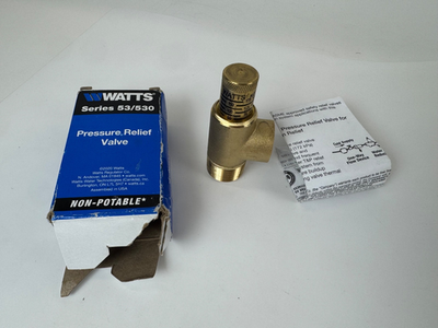 #ad WATTS LF530 C CALIBRATED PRESSURE RELIEF VALVE LEAD FREE $70.00