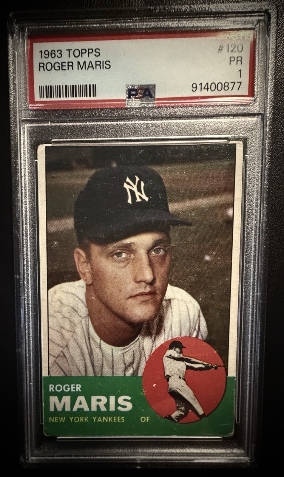 1963 Topps - Roger Maris #120 PSA 1 New York Yankees