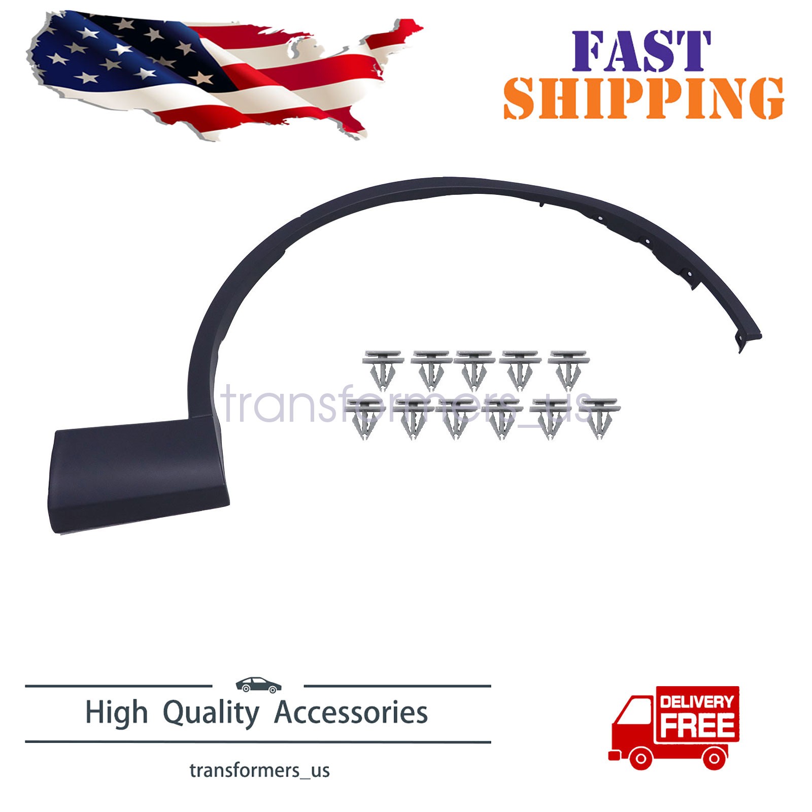 Front Right Wheel Fender Trim Molding For Lincoln Aviator 2020-2023 LC5Z16038AA