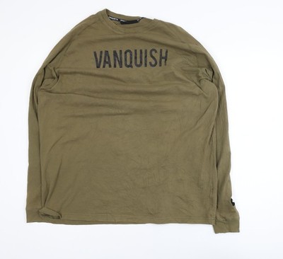 Herren T-Shirt UK Größe M Vanquish Green