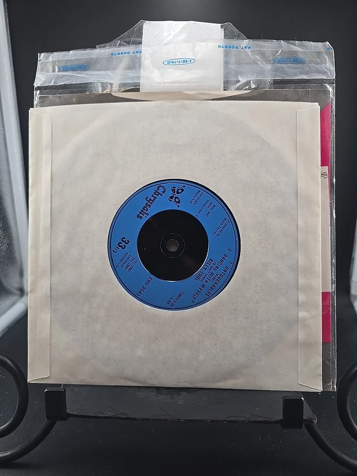 Billy Idol Mony Mony/Baby Talk 7" UK 1981 EXCELLENT  - Image 4 of 4