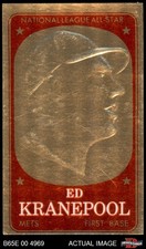 1965 Topps Embossed #6 Ed Kranepool Mets 6 - EX/MT