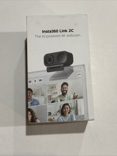 Insta360 - Link 2C 4K Ultra HD Webcam for Conferencing, Gaming Streaming