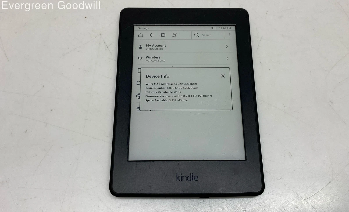 Amazon Kindle Paperwhite 6th Generation Tablets & eReaders for