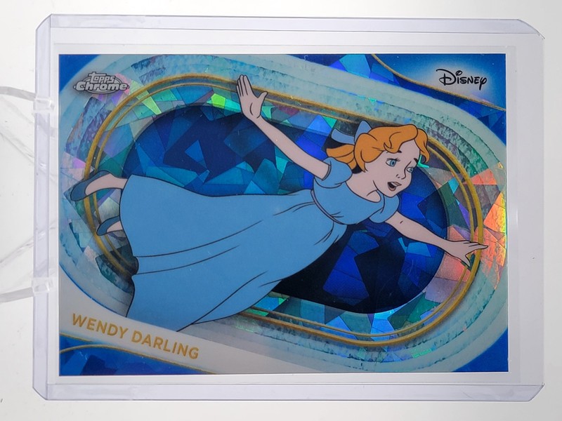 WENDY DARLING 2025 TOPPS CHROME SAPPHIRE DISNEY REFRACTOR #158 Q2091