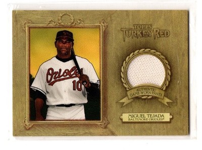 2007 Topps Turkey Red #TRR-MT Miguel Tejada Relics Game worn pants