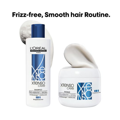 L'OREAL PROFESSIONNEL X-Tenso Care Pro-Keratine+Incell Shampoo 250ml &Mask 196g