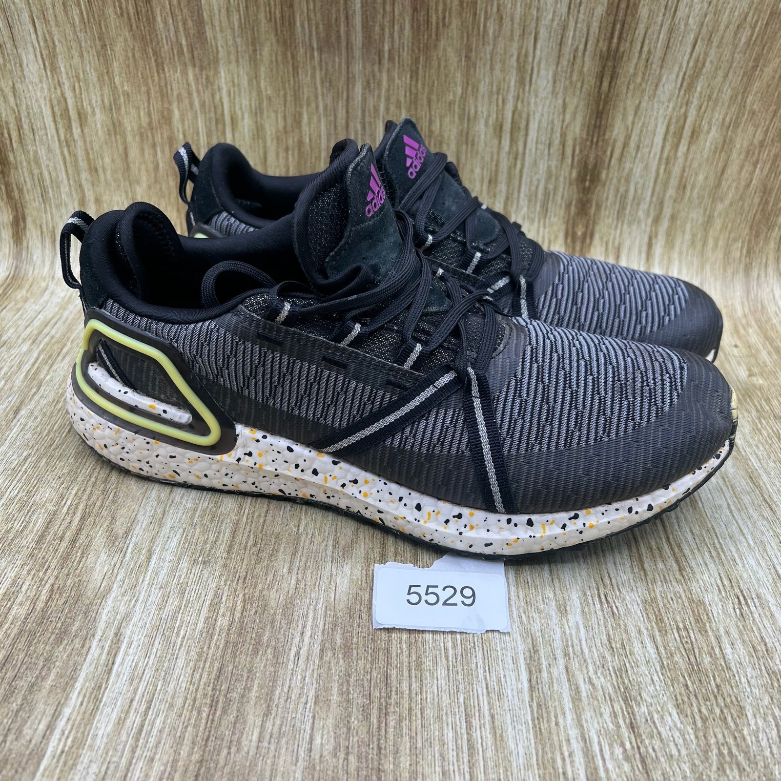 Adidas Solarthon Boost Men's Size 9.5 Spikeless Golf Shoes Black Sneakers FZ1024 thumbnail 10