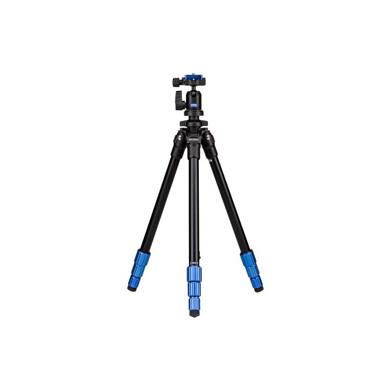 Benro TSL08AN00 Slim Aluminium avec rotule amovible noire pour reflex et hybride
