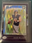 2024 Panini Donruss Optic -   Caleb Williams #201 Purple Shock Prizm (RC)