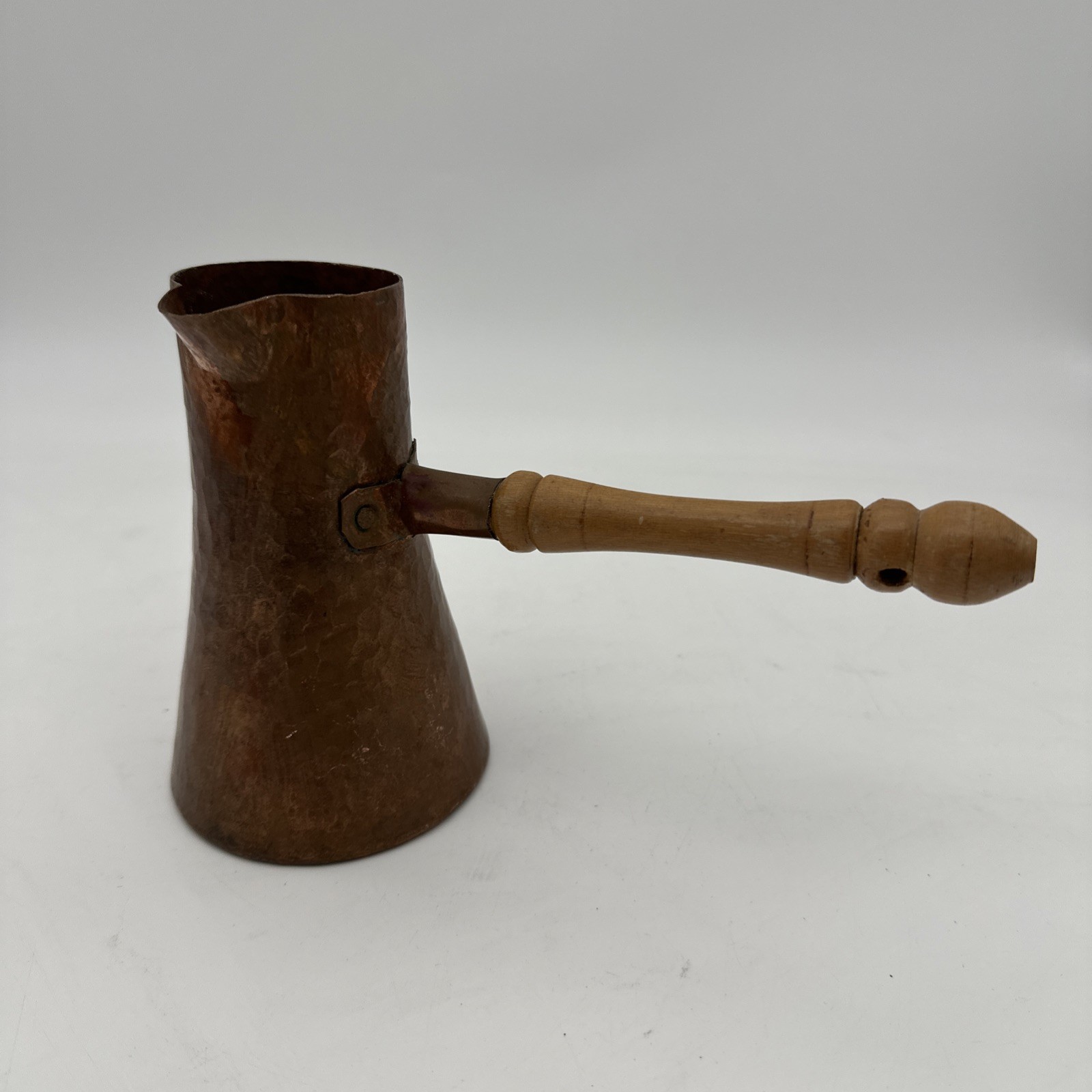 Cezve Ibrik Jezve Copper Wood Handle