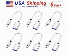 Combo USB-C Type C Male to USB 3.0 Type A Female OTG Adapter Converter Cable