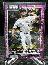 2026 Topps Series 1 - Kyle Freeland Pink Diamante Foil Rockies
