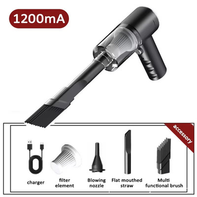 Xiaomi Car Vacuum Cleaner 2900000 PA Powerful 4 In1 Clean Machine Wireless 