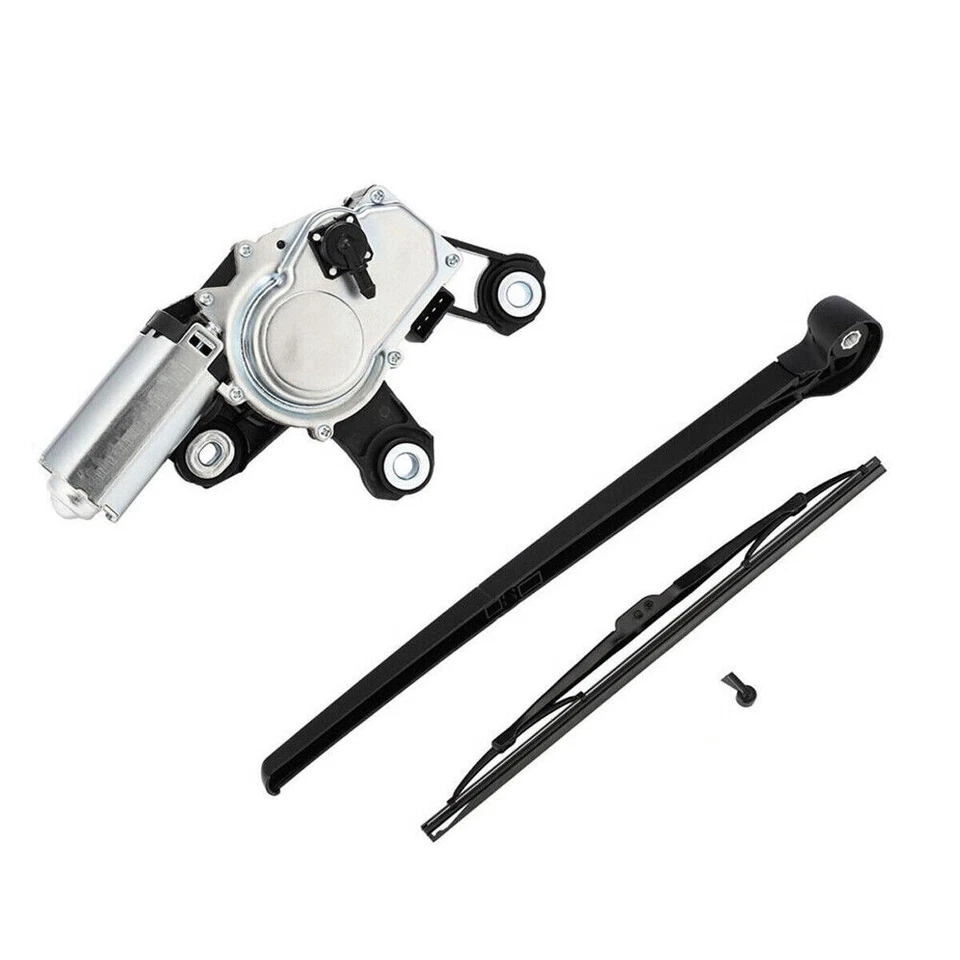 Wischermotor Heck Scheibenwischer Arm Spritzdüse für Audi A3 8P A4 8E B6 B7 B8 - Bild 4 von 4