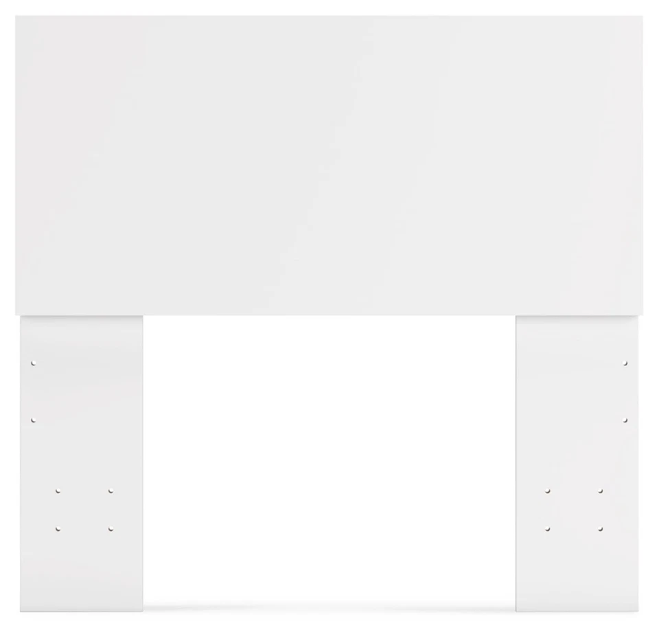 Onita Contemporary Adjustable Height Panel Headboard for Bedroom, Twin, White - Image 3 of 4