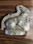 Old Metal Bunny Rabbit Chocolate Mold For Easter Candy — photo 2
