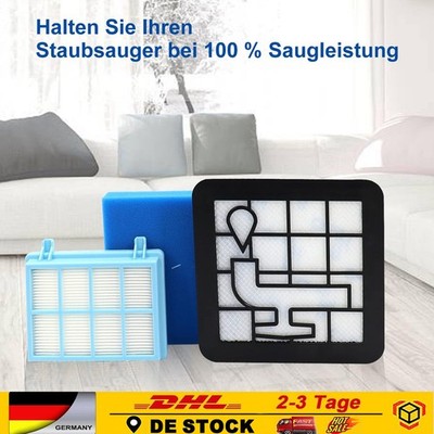 3 Stk Filter Für Philips Power Pro Compact Cyclone 5 Filter FC8010/01,FC9331/09