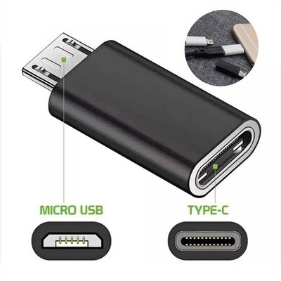 USB Type C Female To Micro USB Adapter Type-C OTG Charging Data Sync Adapter
