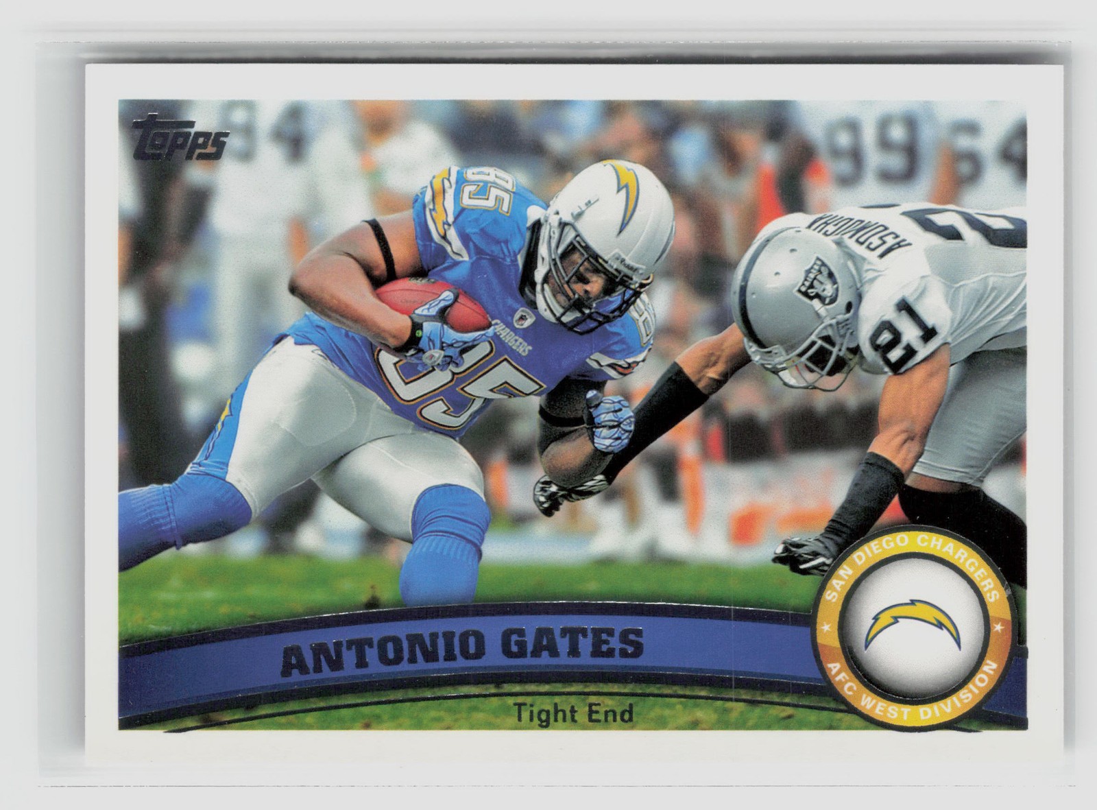 Antonio Gates #280 2011 Topps Chargers