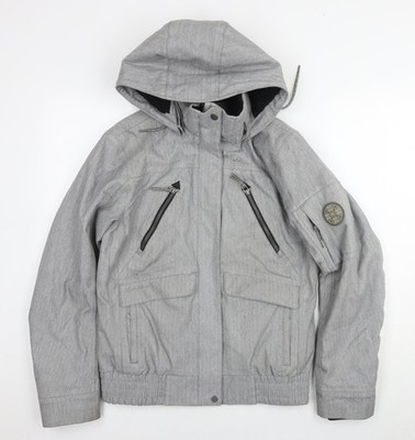 Quechua Herren Jacke Grau Größe M Reißverschluss
